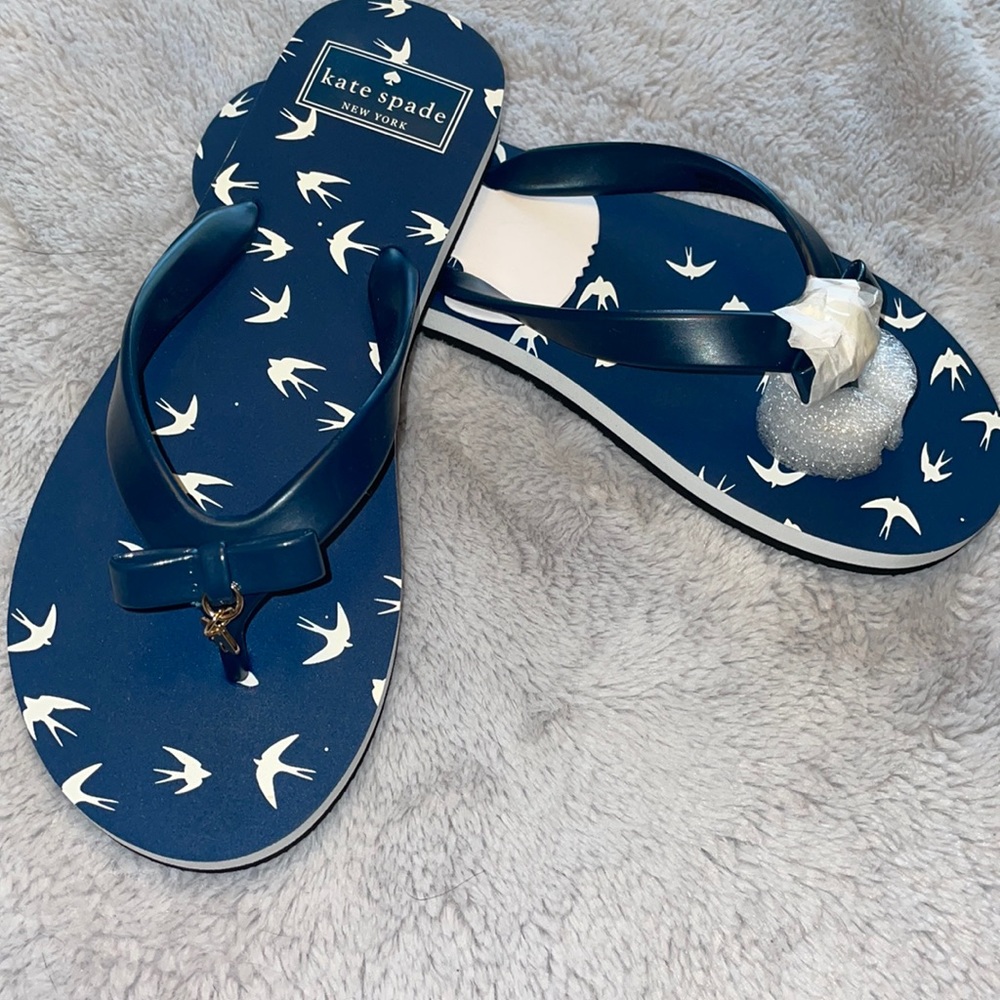 Kate Spade Fifi Flip Flops size 6 NWT